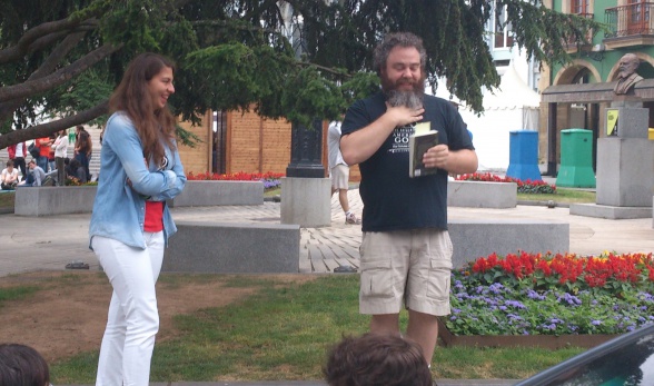 Celsius 2014: viernes y sábado 2 Patrick Rothfuss firmas celsius 232