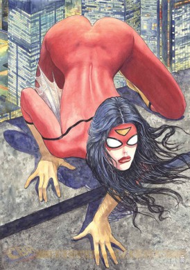 Marvel cancela las próximas portadas de Milo Manara 1 Spider-Woman #1 - Milo Manara
