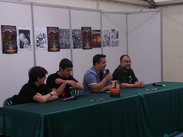 Celsius 2014: viernes y sábado 3 Susana Vallejo Emilio Bueso Ricard Ruiz Garzon Rodolfo Martinez