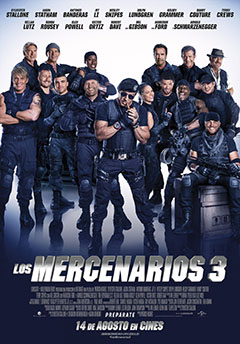 póster los mercenarios 3