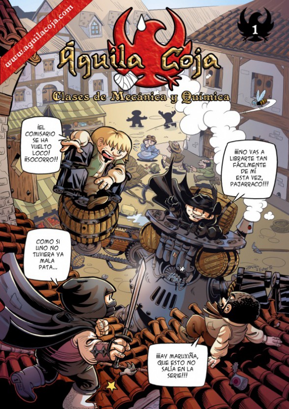 Os presentamos el nuevo webcómic, 'Águila Coja' 1 Águila Coja