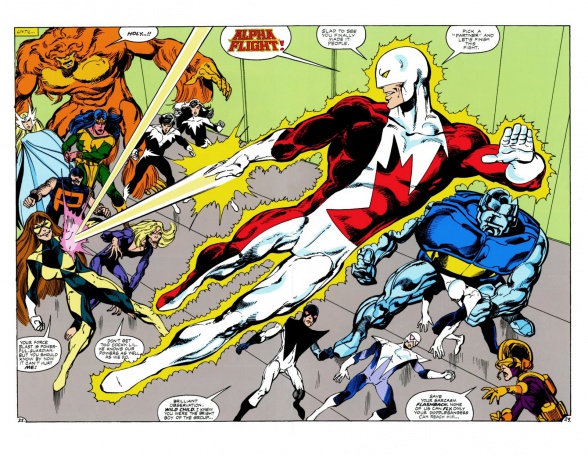 Marvel Héroes 56: Alpha Flight, de John Byrne