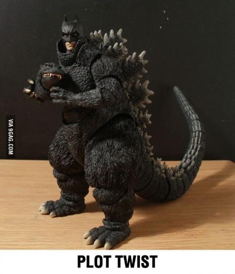 Lo más destacado de septiembre en las redes sociales 2 Batman Godzilla