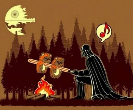 Lo más destacado de agosto en las redes sociales 3 Darth Vader barbacoa