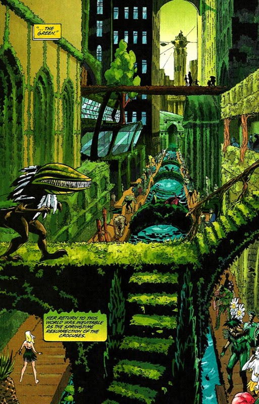 'La Cosa del Pantano: Seres queridos' de Brian K. Vaughan 3 La Cosa del Pantano