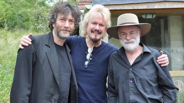 Neil Gaiman y Terry Pratchett BBC