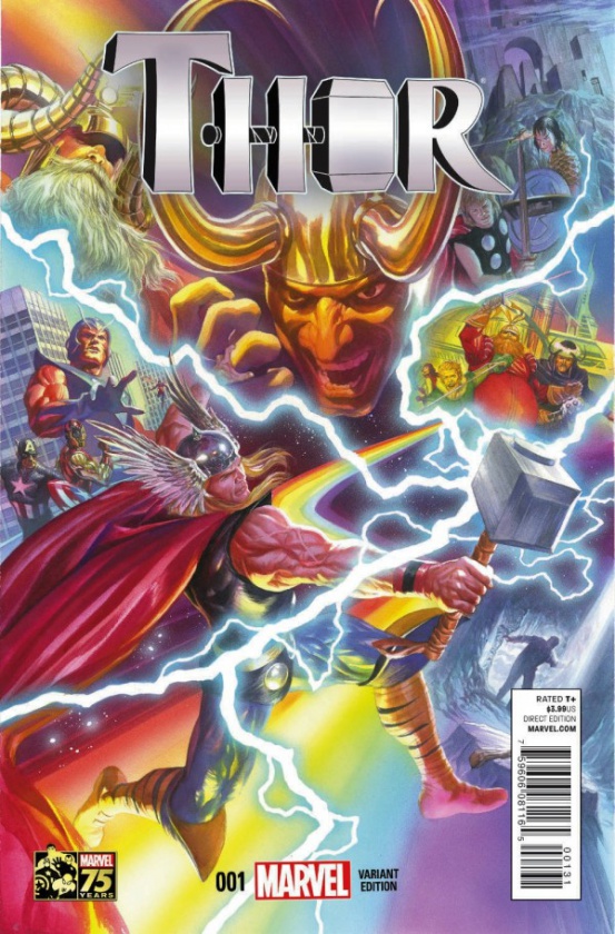 "Thor" #1 primeras páginas y portadas alternativas 9 thor 1 la casa de el portada