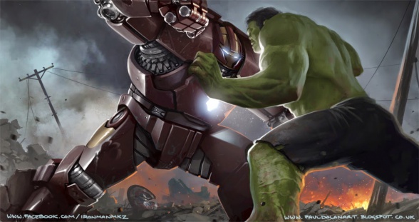Espectacular test de la armadura Hulkbuster hecho por fans 1 Hulkbuster - Hulk (fanmade)