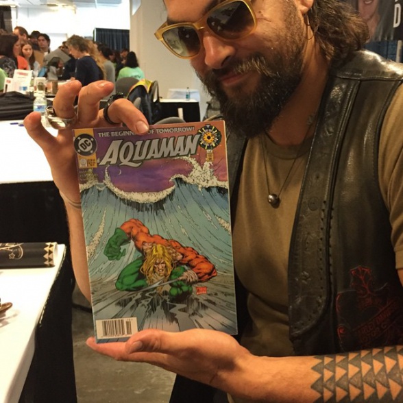 Jason Momoa comic Aquaman