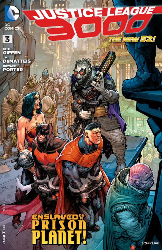 'Liga de la Justicia 3000', vuelve el humor con Giffen y DeMatteis 2 Liga de la Justicia 3000