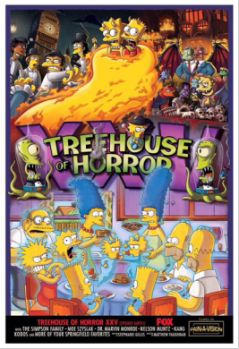 Los simpson casa del arbol del terror 25 XXV