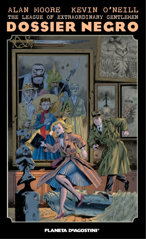 'The League of Extraordinary Gentlemen Dossier Negro', puro Alan Moore 7 The league of extraordinary gentlemen dossier negro
