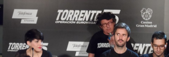 Torrente 5: estuvimos en la rueda de prensa