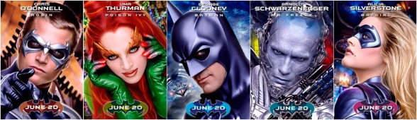 George Clooney pide perdón por los "batpezones" de 'Batman y Robin' 2 batmanrobin