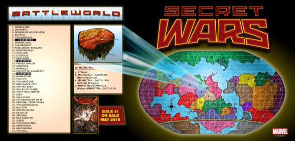 Marvel revela el mapa completo de 'Secret Wars' 1 Battleworld_Map_Hi-Res