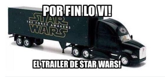 Parodias y variaciones del nuevo tráiler de 'Star Wars' 2 Star Wars the Force awakens tráiler meme