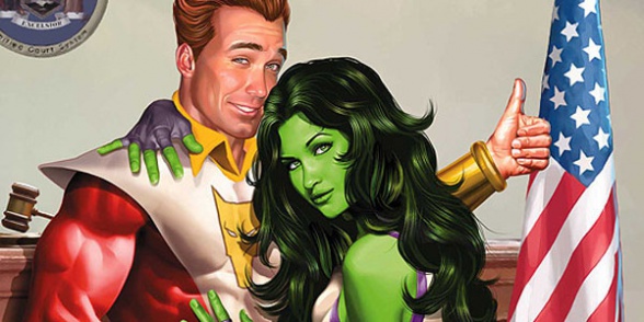¿Quién es el padre de Star-Lord? 3 Starfox-and-She-Hulk
