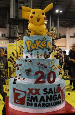 Tarta Pikachu-Salon del Manga