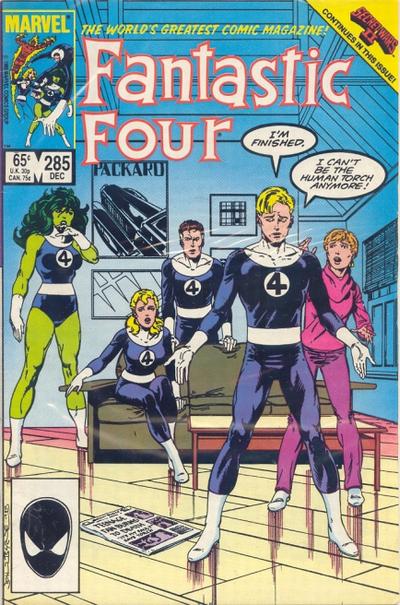 40. FANTASTIC FOUR #285