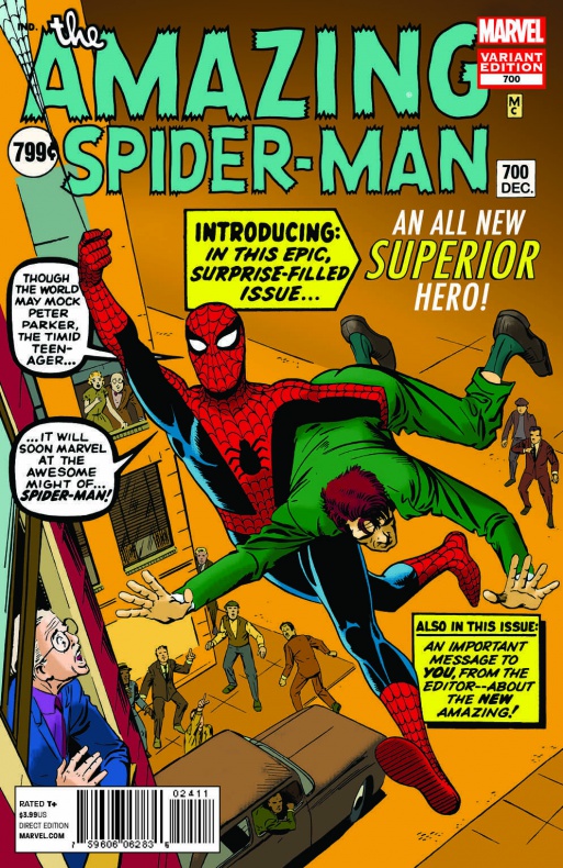46. AMAZING SPIDER-MAN #700