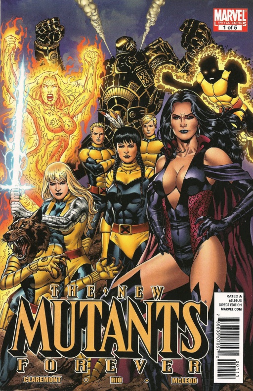 63. NEW MUTANTS BY CHRIS CLAREMONT