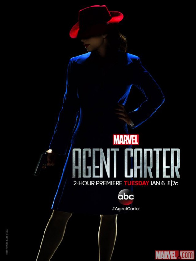 Agente Carter póster premiere