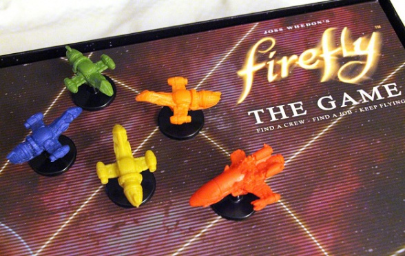 Tendremos juego de mesa de 'Firefly' de mano de Devir 2 Firefly el juego fichas