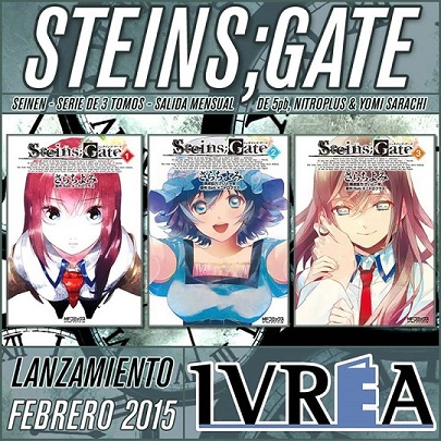 Ivrea publicará el manga 'Steins;Gate' en 2015 1 SteinsGate1
