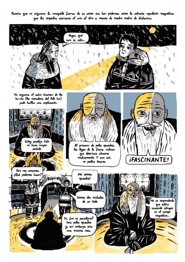 'La Enciclopedia de la Tierra Temprana' 3 ‘La Enciclopedia de La Tierra Temprana’ de Isabel Greenberg es el último volumen de la colección de novela gráfica El chico amarillo de la editorial Impedimenta