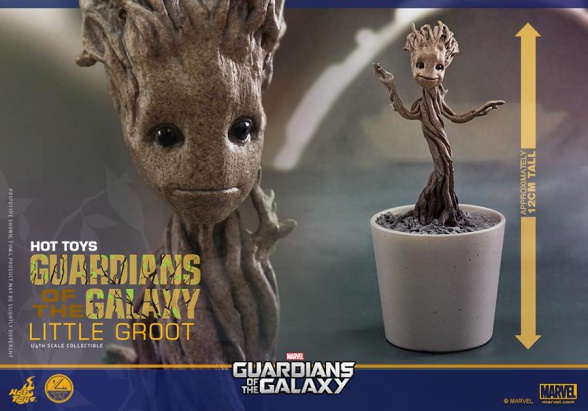 Hot Toys lanzará una figura de 'Little Groot' 2 hot toys little groot 1