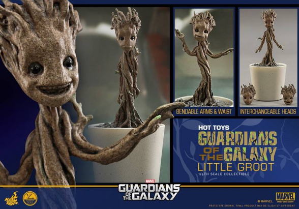 Hot Toys lanzará una figura de 'Little Groot' 4 hot toys little groot 3
