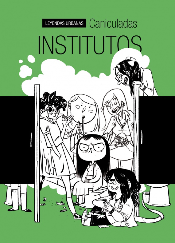 'Institutos', de la colección "Leyendas Urbanas" de Astiberri, es un divertido cómic de pequeño formato en el que se concentra el talento de Caniculadas