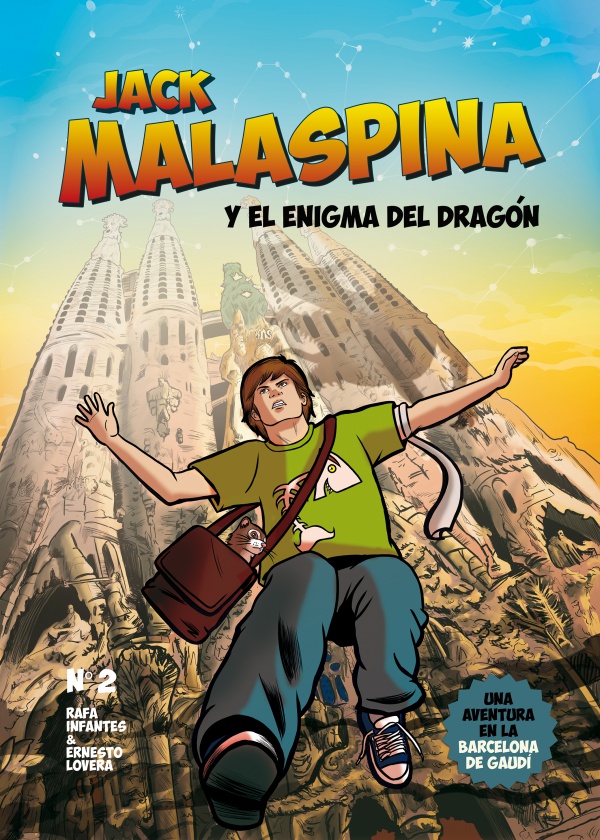 Bookadillo presenta Jack Malaspina y el enigma del dragón de Rafa Infantes y Ernesto Lovera