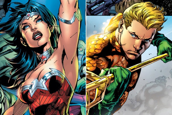 Wonder Woman y Aquaman