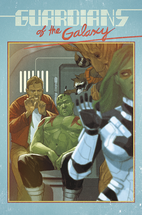 Portadas retro de 'Hulk', 'Daredevil' y 'Guardianes de la Galaxia' 2 Guardianes de la Galaxia Phil Noto