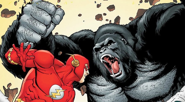 The Flash vs Gorlla Grodd