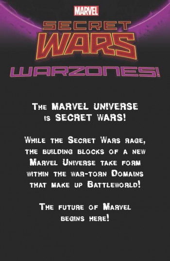 Warzones será la tercera categoría de las Secret Wars 1 Comunicado Marvel Warzones - Secret Wars