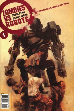 Zombies vs robots portada