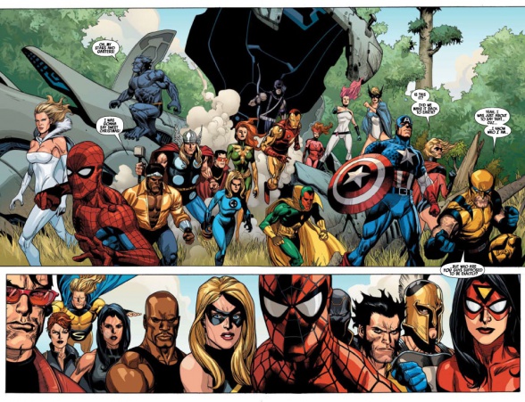 Marvel Deluxe: 'Invasión Secreta' 2 invasion-secreta-marvel-pagina