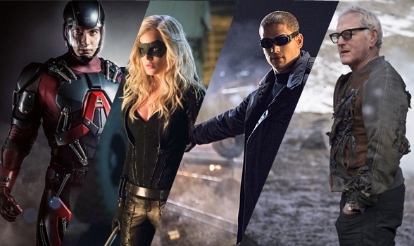 Arrow - The Flash spin off (Brandon Routh, Caity Lotz, Wentworth Miller, Victor Garber)