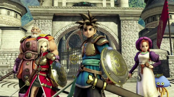 Dragon Quest Heroes- characters