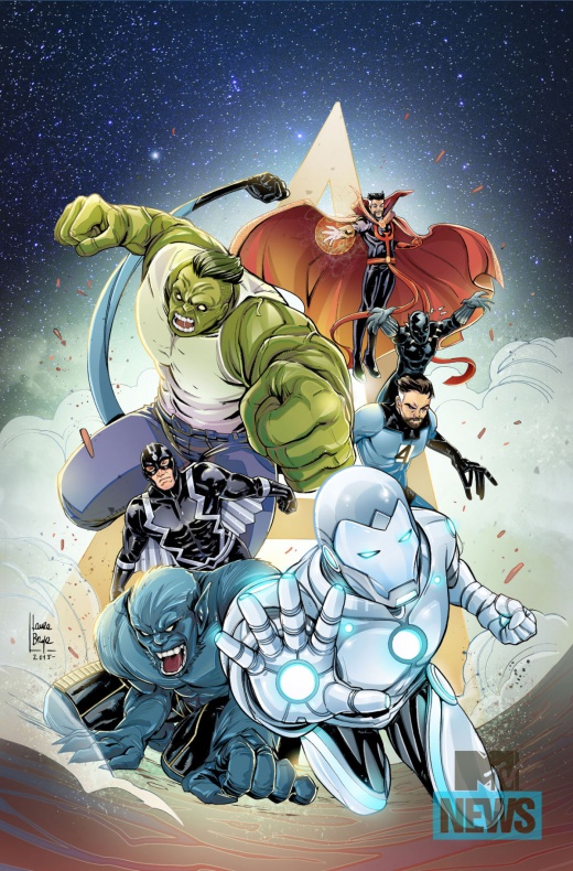 Portadas alternativas para el mes 'Mujeres de Marvel' 4 Mujeres de Marvel Nuevos Vengadores Nº31