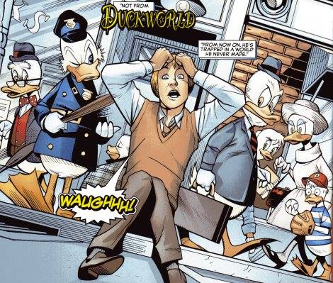 El Battleworld de 'Secret Wars' se expande 4 Secret Wars New Quack City