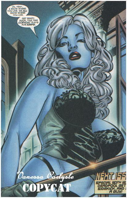 Cinco posibles personajes para Morena Baccarin en 'Deadpool' 2 Vanessa Carlysle