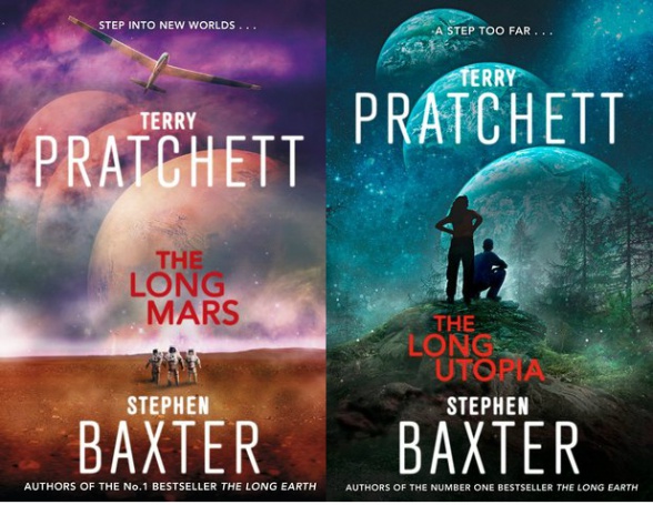 'La Guerra Larga' de Terry Pratchett y Stephen Baxter 2 The Long Mars y The Long Utopia, sigue la saga de La Tierra Larga de Stephen Baxter y Terry Pratchett