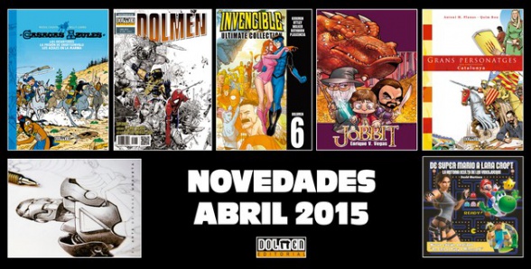 Novedades de Dolmen Editorial para abril de 2015 1 Dolmen abril