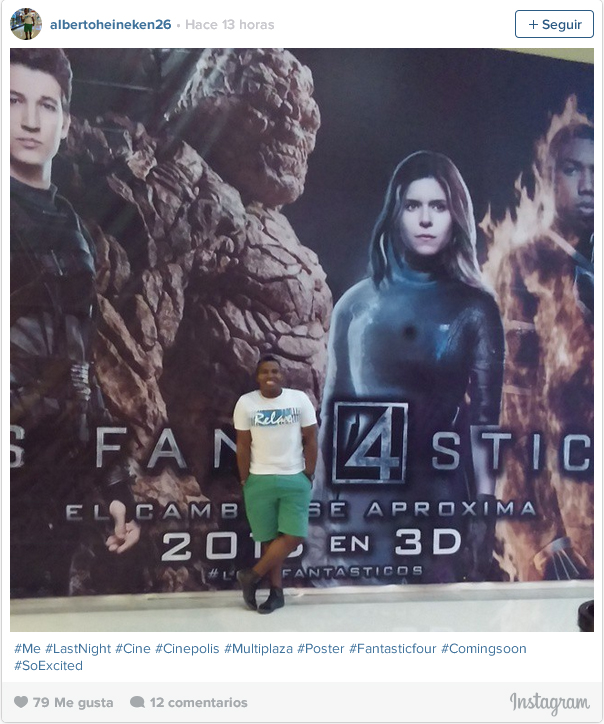 Primer vistazo a La Cosa en 'Los 4 Fantásticos' 3 Los 4 Fantásticos - Instagram albertoheineken26