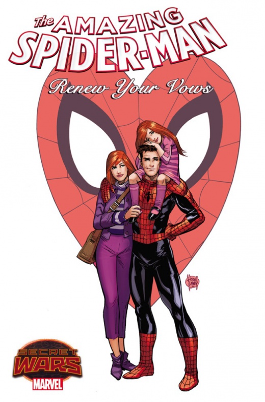 Marvel anuncia 'Spiderman: Renew your Vows' para Secret Wars 2 Renew Your Vows Marvel para Secret Wars previa 01