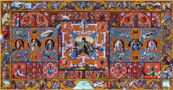 El próximo mes se expondrá un enorme óleo sobre ‘Star Wars’ 1 Óleo de Star Wars - R.X. Burden