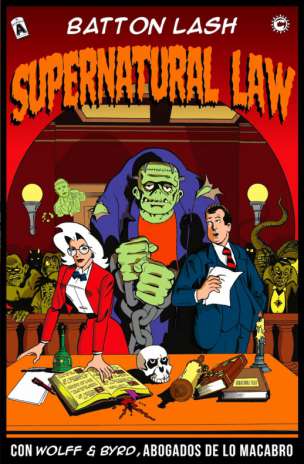 Novedades de Tyrannosaurus Books para marzo de 2015 3 Supernatural Law
